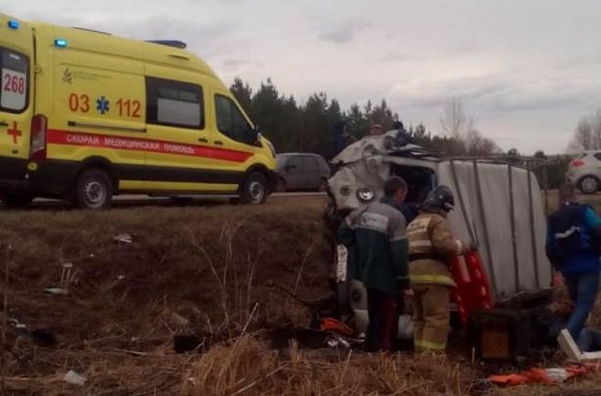Три человека пострадали в ДТП в Азнакаевском районе Татарстана (3)