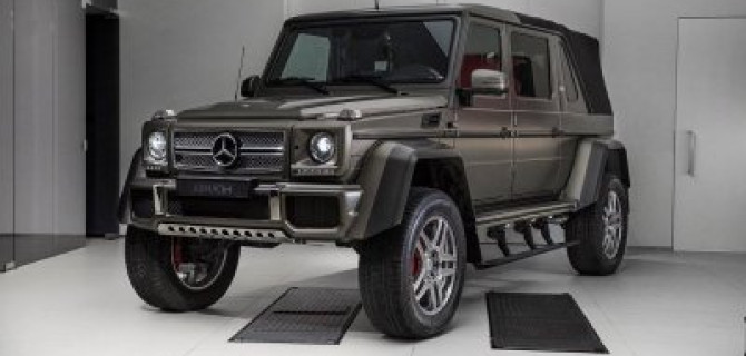 Лимитированный автомобиль Mercedes-Maybach G 650 Landaulet за 85 000 000 рублей