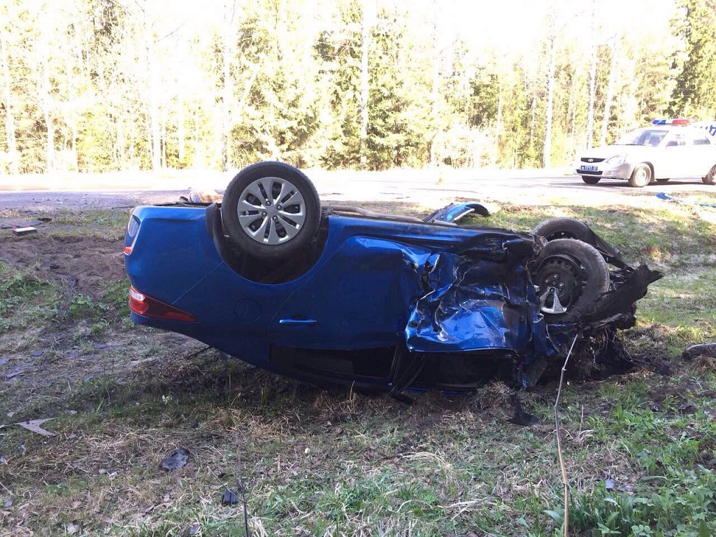 Два человека погибли в лобовом ДТП в Ивановской области (3)