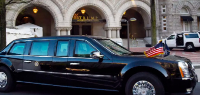 Американская пресса сравнивает лимузины Путина и Трампа: чей же круче?