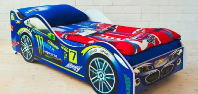 Автомобилями могут быть и детские кровати