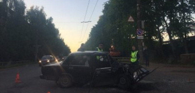 Женщина и ребенок пострадали в ДТП в Кирове