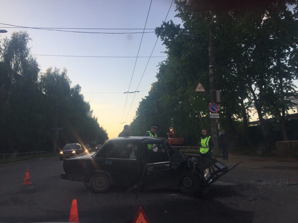 Женщина и ребенок пострадали в ДТП в Кирове