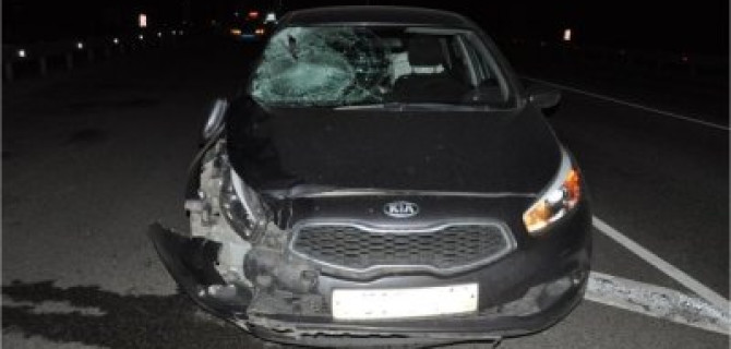 В Скопинском районе водителя, вышедшего на дорогу, насмерть сбила машина