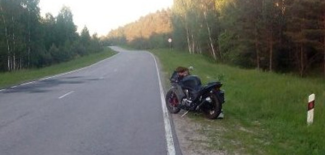 22-летний мотоциклист пострадал в ДТП в Тульской области