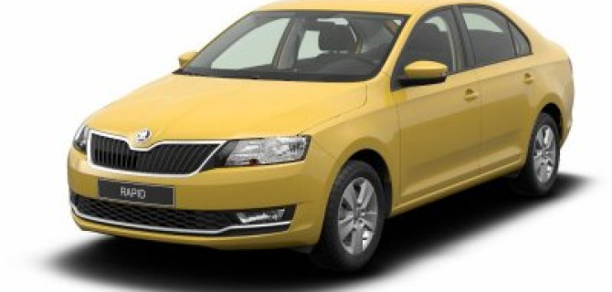 SKODA Rapid вошел в ТОП-3 самых популярных авто среди такси
