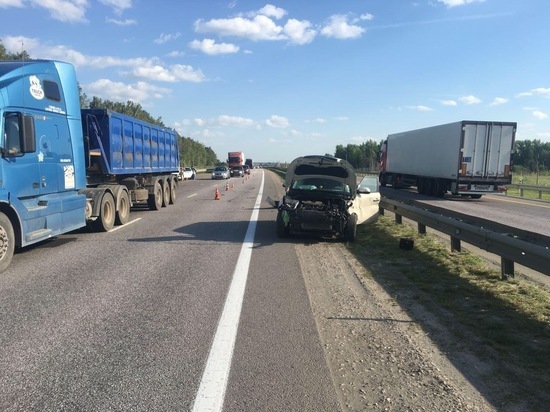 Двое детей пострадали в ДТП на трассе М-4 под Тулой