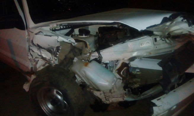 Ночью в Кемерове произошла серьезная авария (1)