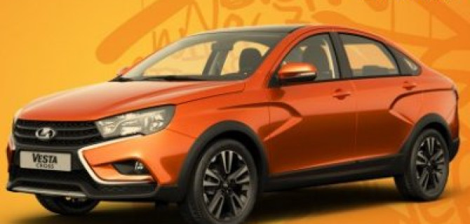 LADA Vesta SE Cross – встречайте в ТЕХИНКОМ!