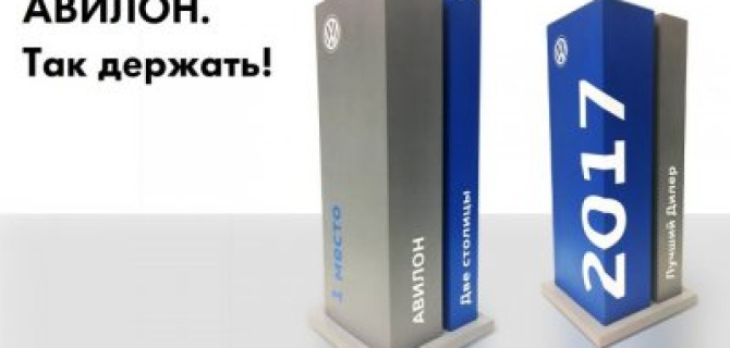 Лучший дилер – АВИЛОН Volkswagen