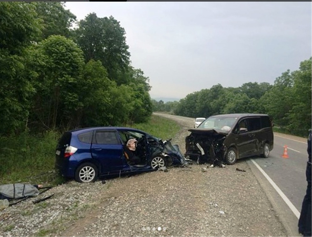 Один человек погиб и 6 пострадали в ДТП в Приморье (2)