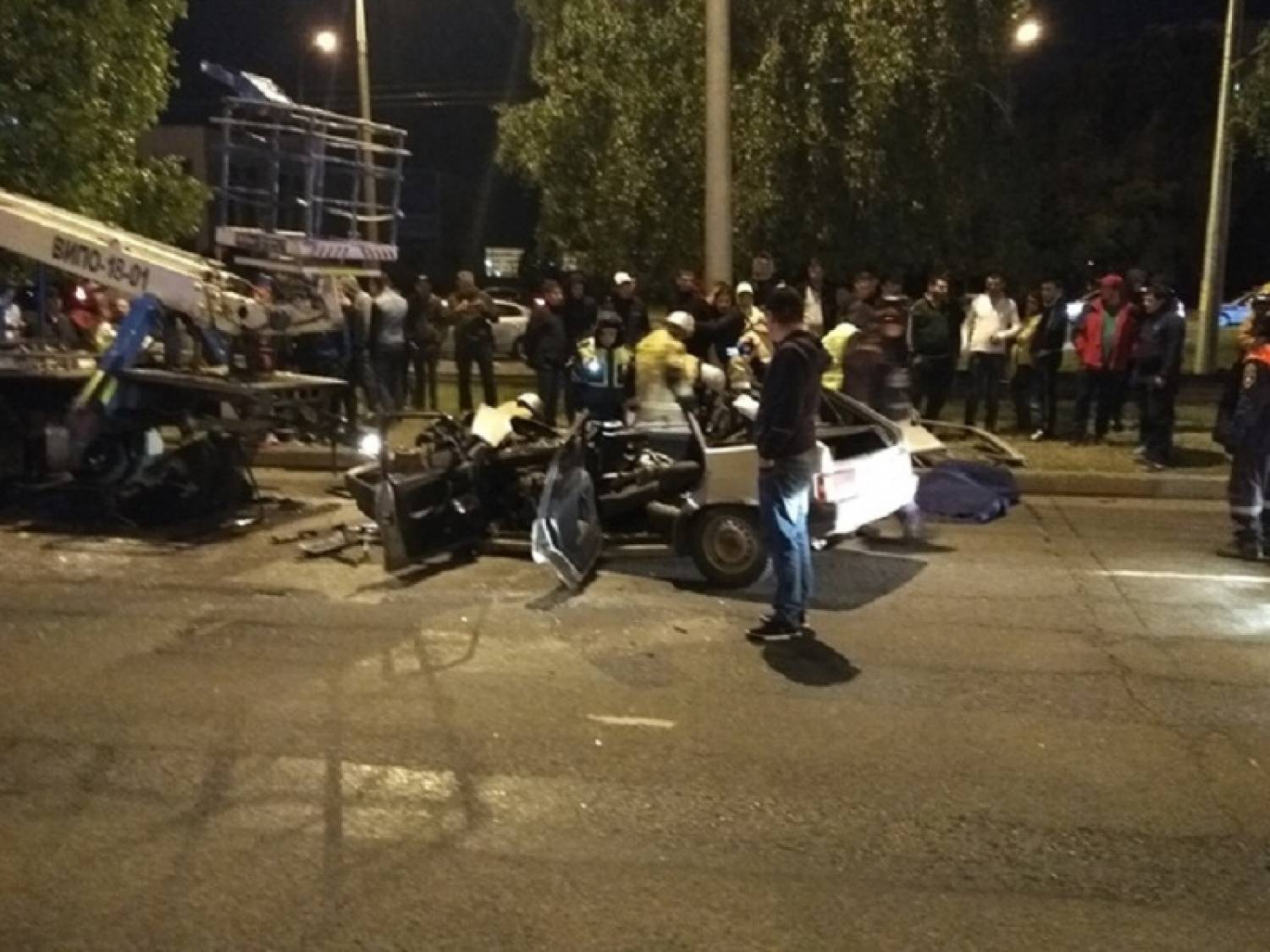 В Татарстане в ДТП с автовышкой молодому человеку оторвало голову (2)