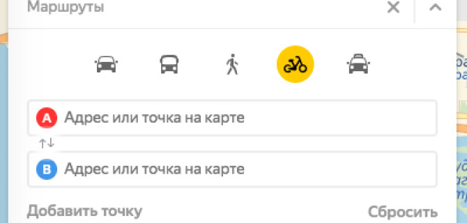 "Яндекс" научился прокладывать веломаршруты в объезд шумных трасс