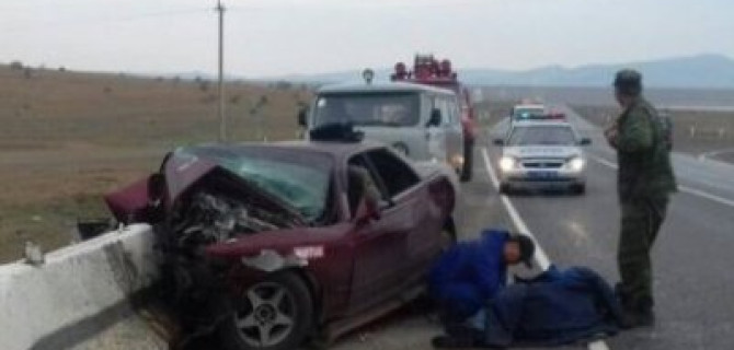 В Бурятии в ДТП погибли три человека