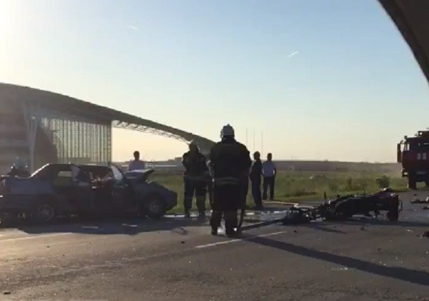 В ДТП под Воронежем погиб мотоциклист