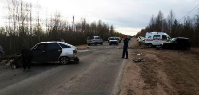 Водитель «Нивы» погиб в ДТП в Усинске