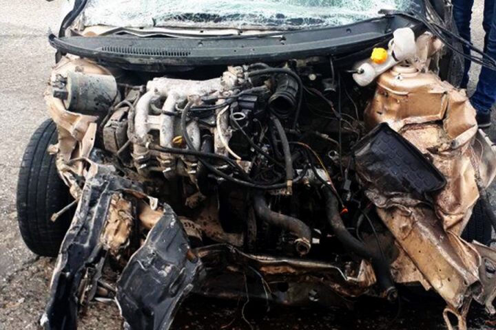 Водитель «Нивы» погиб в ДТП в Усинске (1)