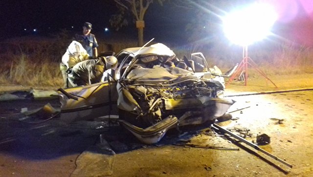 Пять человек погибли в ДТП с грузовиком в Крыму (2)