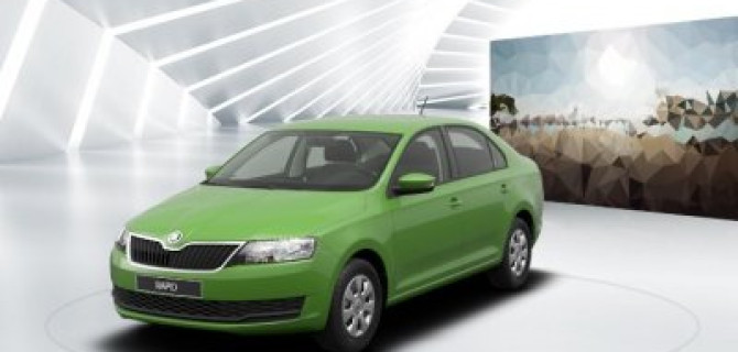 SKODA RAPID. Яркая. Летняя. Твоя