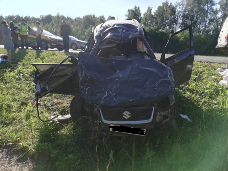 В ДТП под Тулой погиб человек и пострадали двое детей (2)