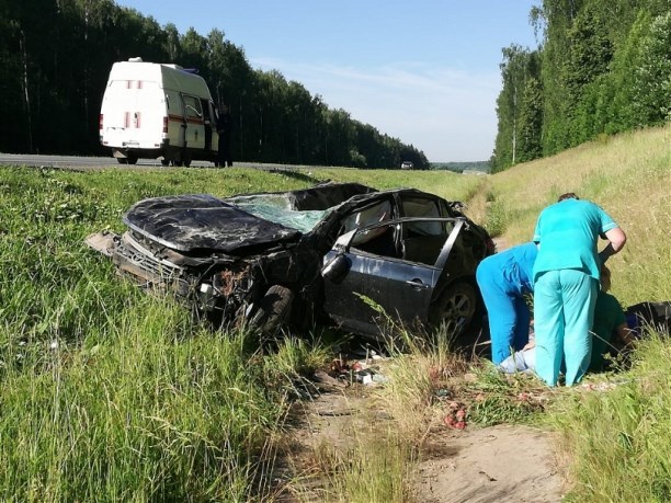 В ДТП под Тулой погиб человек и пострадали двое детей (1)