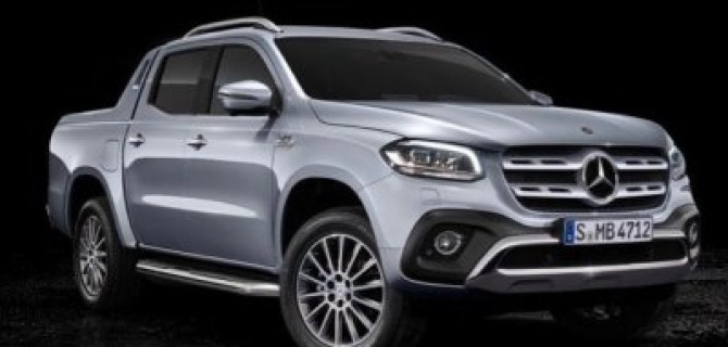 Пикапы Mercedes-Benz X-Class могут впервые получить бензиновый двигатель V8