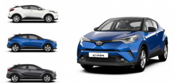 В России официально стартуют продажи новой Toyota C-HR 