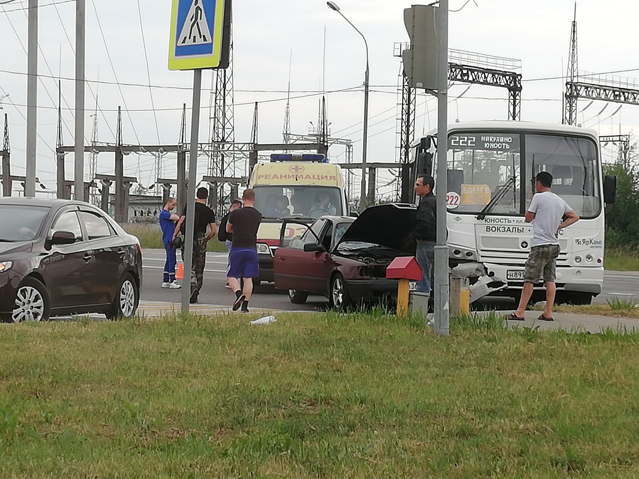 Три человека пострадали в ДТП с автобусом в Твери
