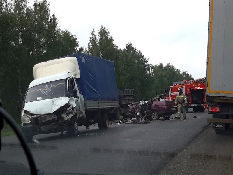 Два человека погибли в ДТП на М-7 в Чувашии