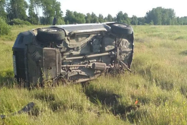В Тюменской области по вине пьяного водителя погибла пассажирка иномарки (2)