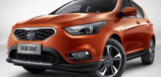 Китайский кроссовер FAW D60 появится в России уже в сентябре