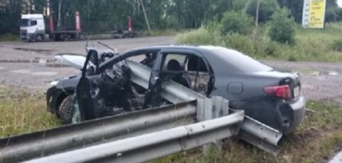 В ДТП под Красноуфимском погиб полицейский