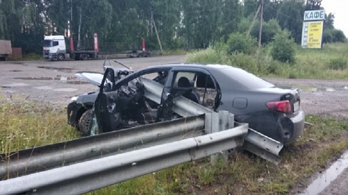 В ДТП под Красноуфимском погиб полицейский