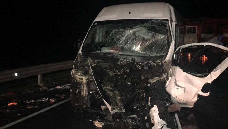 Женщина погибла в ДТП с маршруткой под Брянском (1)