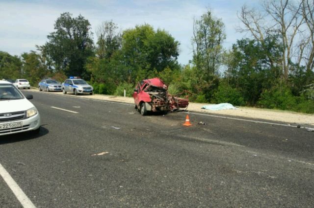 Три человека погибли в лобовом ДТП в Дагестане