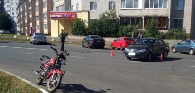 13-летний мотоциклист пострадал в ДТП в Череповце