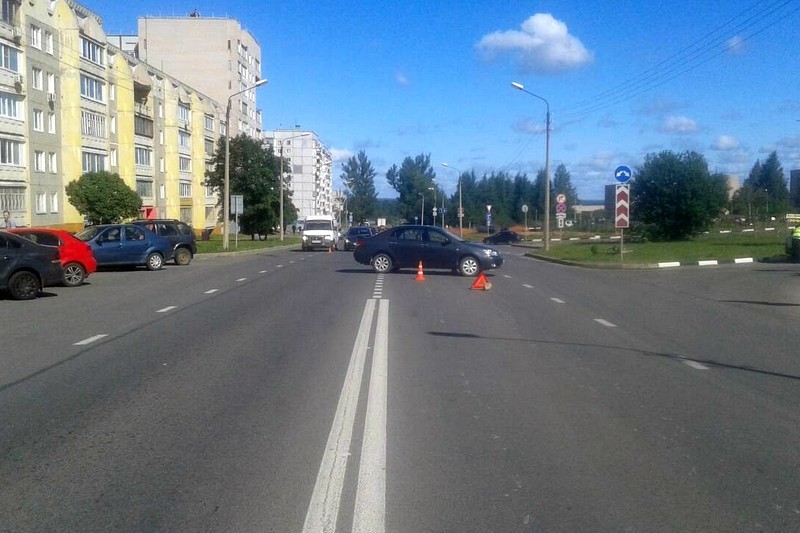 13-летний мотоциклист пострадал в ДТП в Череповце (1)