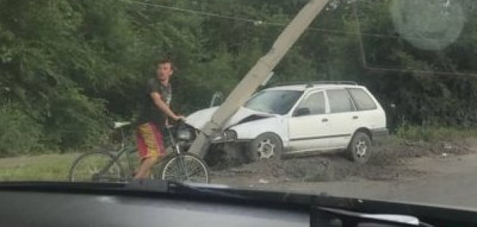 В Белогорске 12-летний пьяный мальчик устроил ДТП