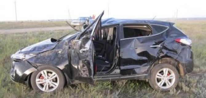 6-летний ребенок погиб в опрокинувшейся машине на Южном Урале