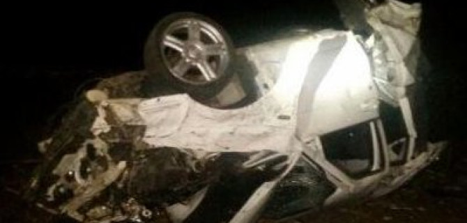 Молодой водитель погиб в опрокинувшейся машине в Новокубанском районе