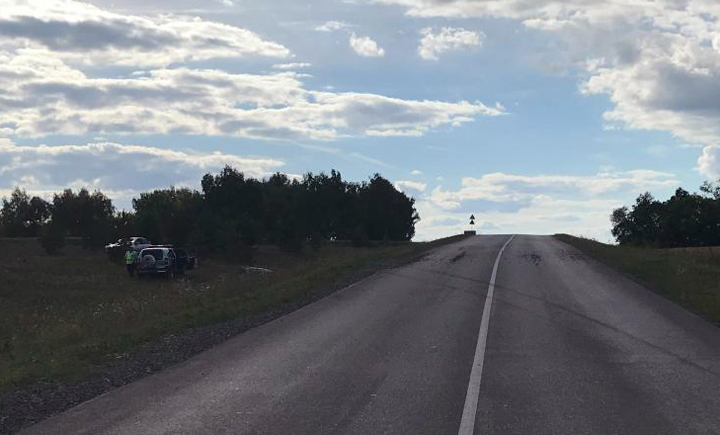 В Башкирии погибла пассажирка опрокинувшейся иномарки (1)