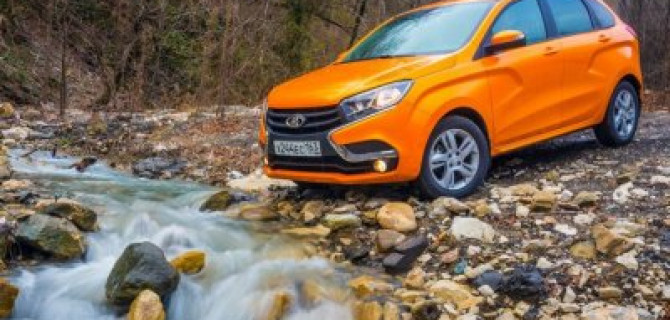 LADA XRAY – отличный контроль над дорогой