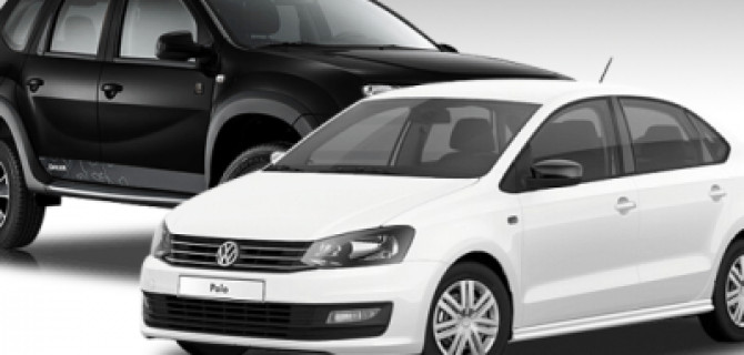 Volkswagen Polo и Renault Duster возглавили топ-10 продаж европейских марок в России