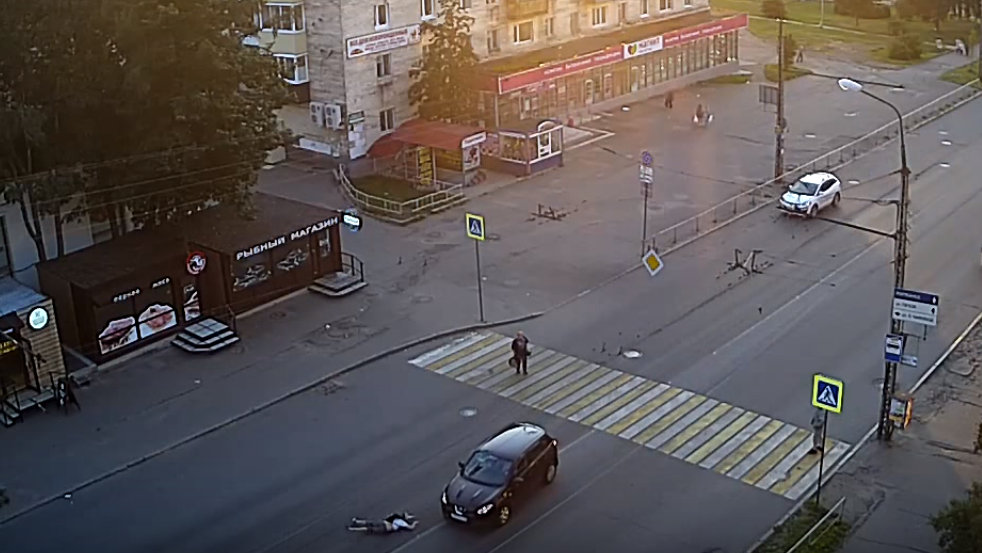 Женщина-водитель сбила пешехода в Петрозаводске