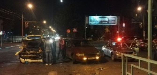 Три человека пострадали в ДТП в центре Барнаула