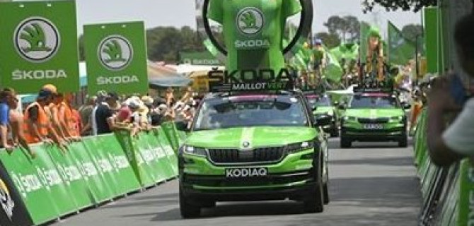 SKODA на Tour de France вместе уже 15 лет