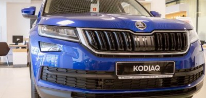 SKODA Kodiaq впервые вошла в рейтинг бестселлеров в России