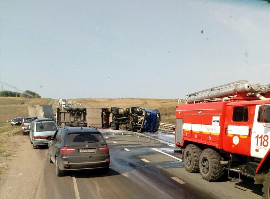 Двое взрослых и трое детей погибли в ДТП под Самарой (2)