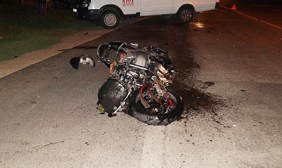 21-летний мотоциклист погиб в ДТП в Курганинске (1)