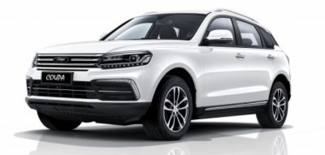 В России стартовали продажи кроссовера Zotye Coupa белорусской сборки - известны цены и комплектации